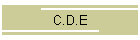 C.D.E